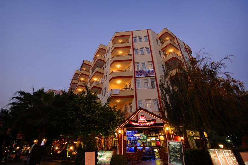 Angora Apart Hotel Alanya Bagian luar foto